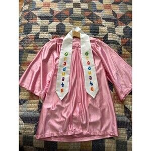 Pink Kindergarten Graduation Gown 💗